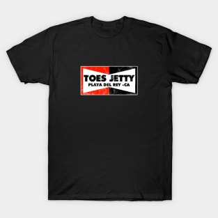 Toes Beach Jetty Playa Del Rey: California Surf Breaks T-Shirt